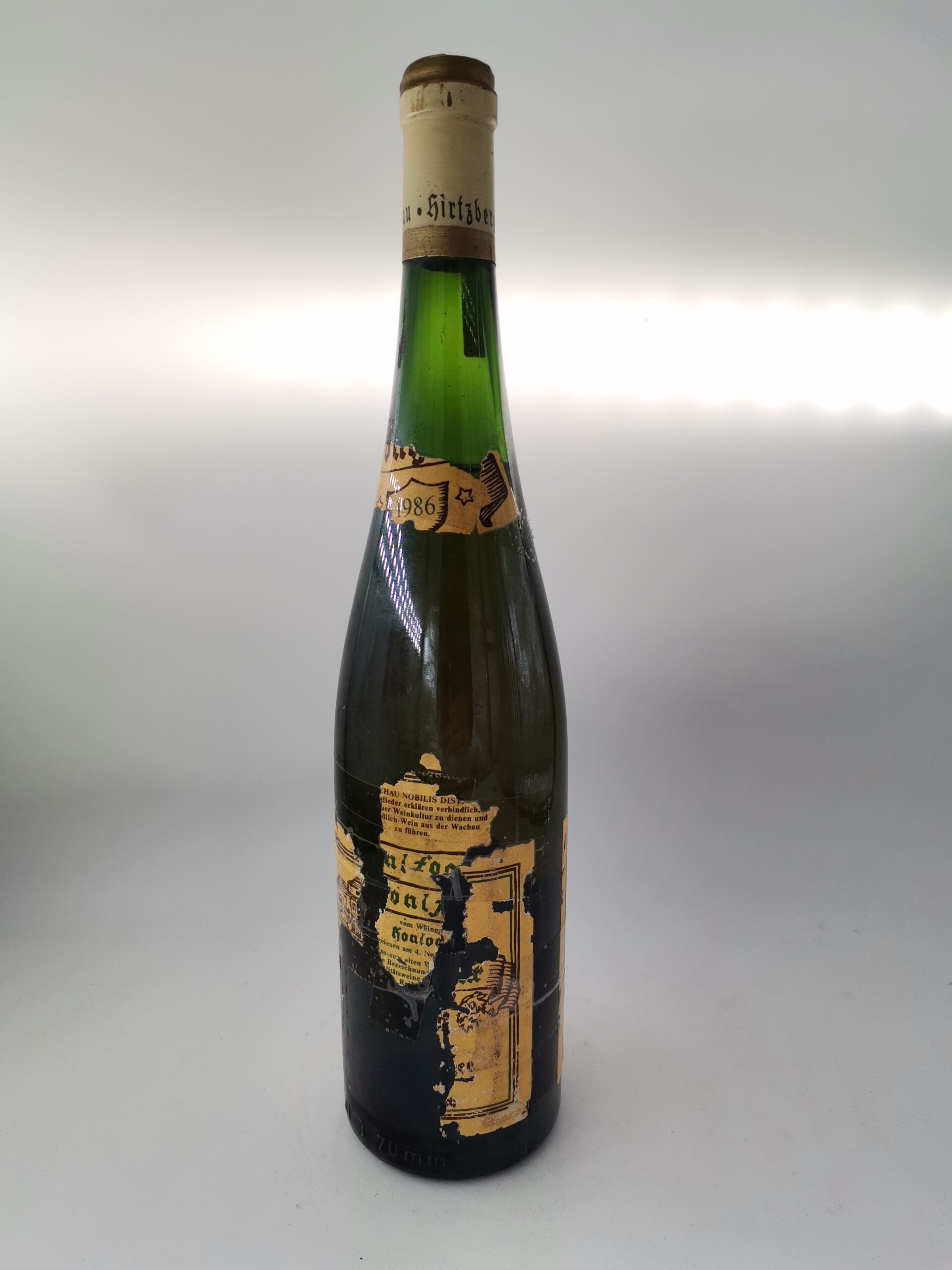 Franz Hirtzberger Hochrain Riesling Honifogl 1986 – Bild 2