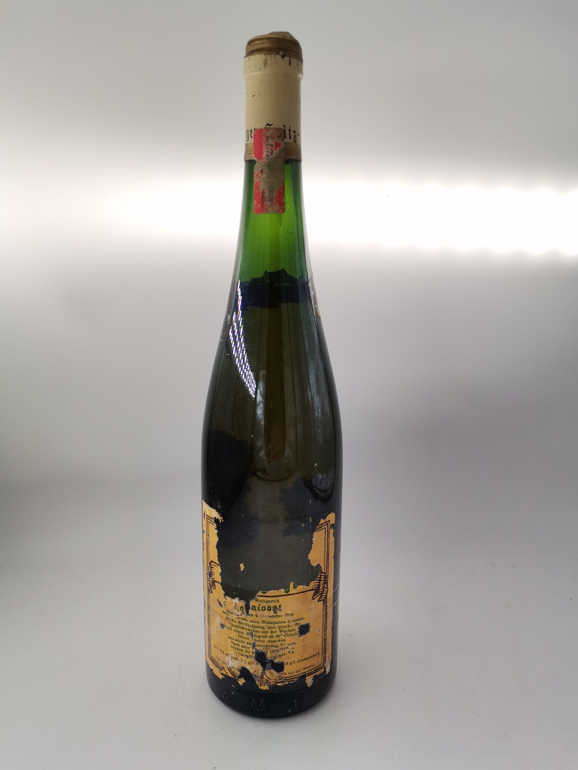 Franz Hirtzberger Hochrain Riesling Honifogl 1986 – Bild 3