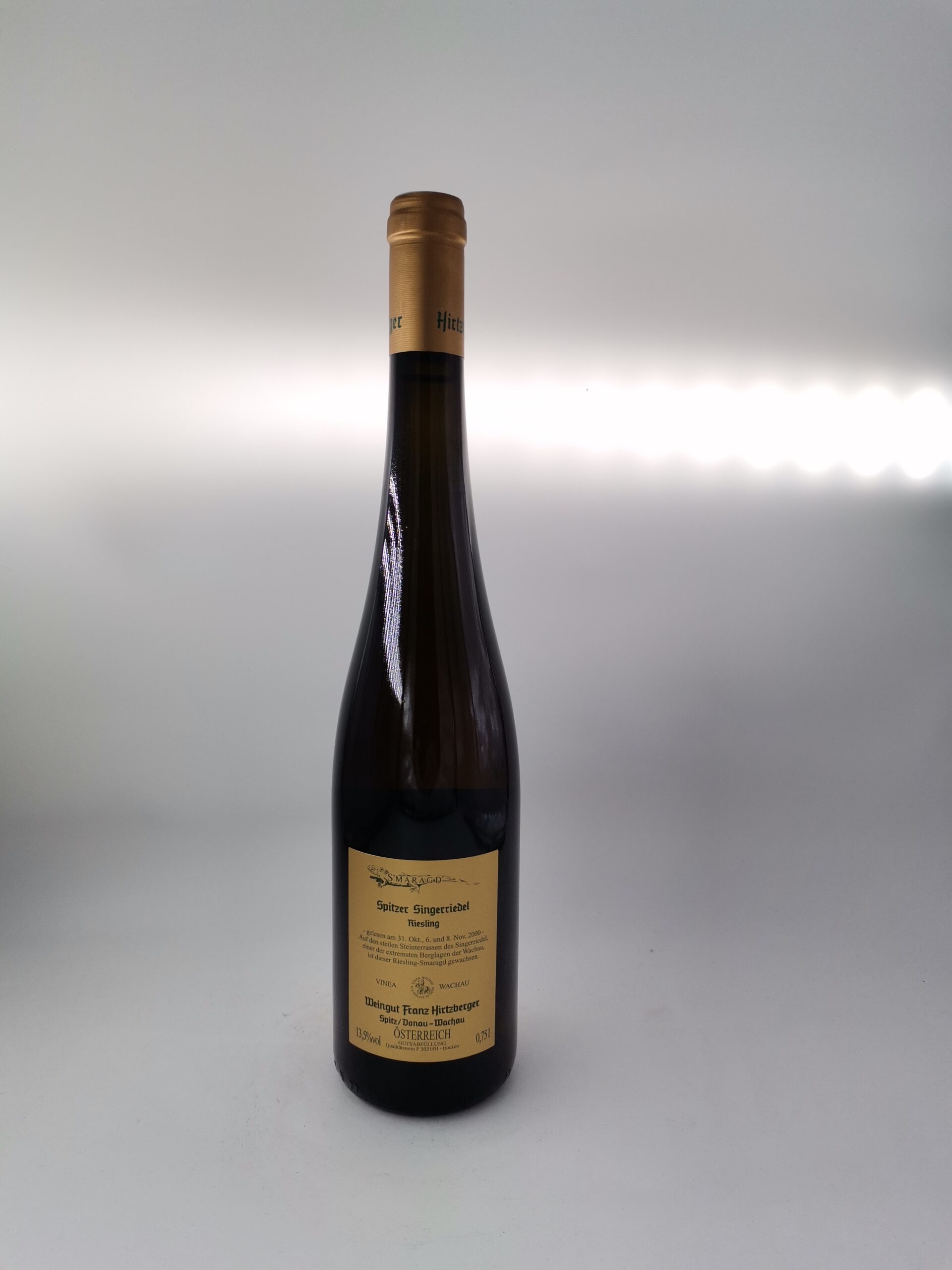 Franz Hirtzberger Singerriedel Riesling Smaragd 2000 – Bild 2