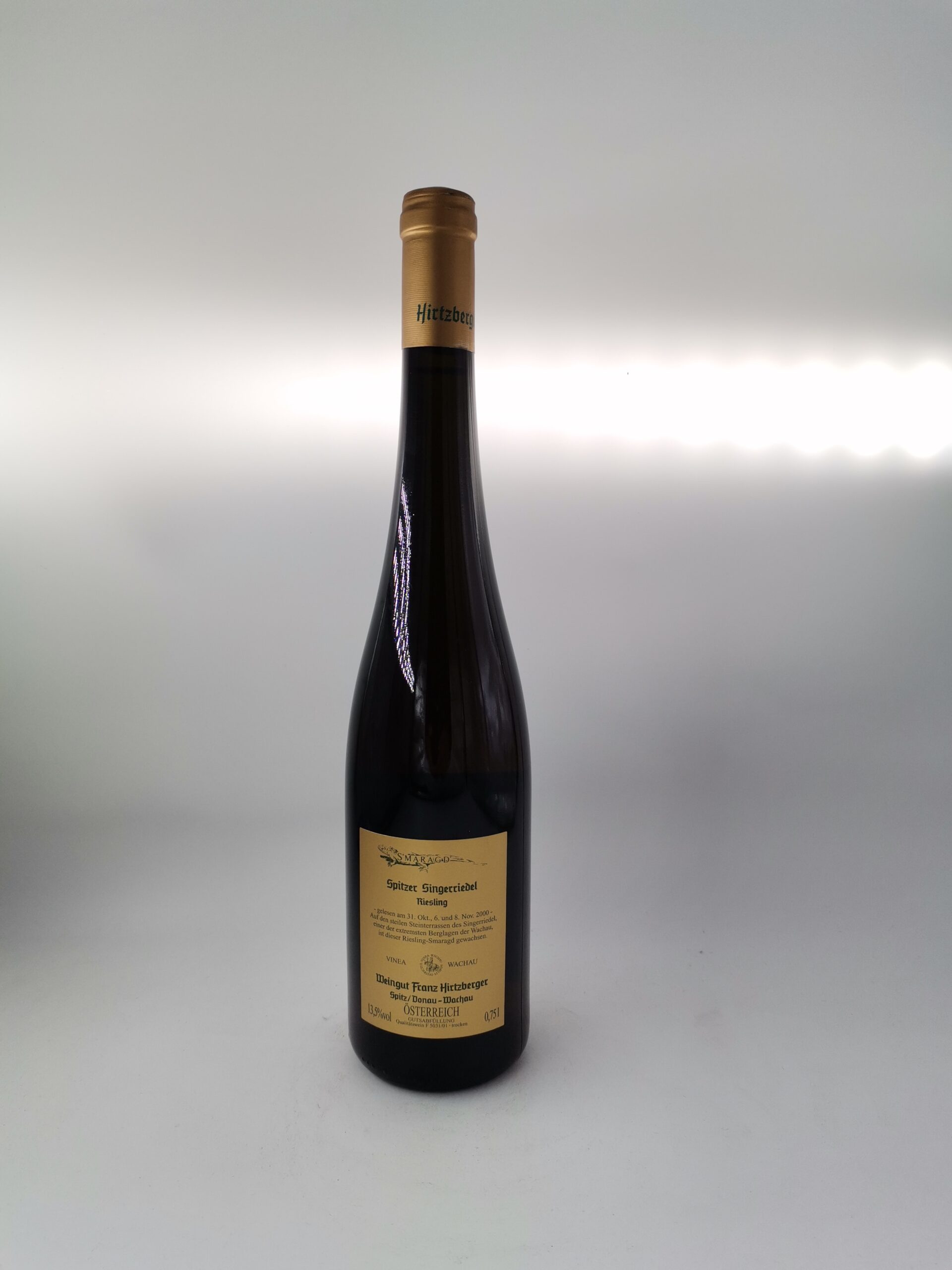 Franz Hirtzberger Singerriedel Riesling Smaragd 2000 – Bild 2