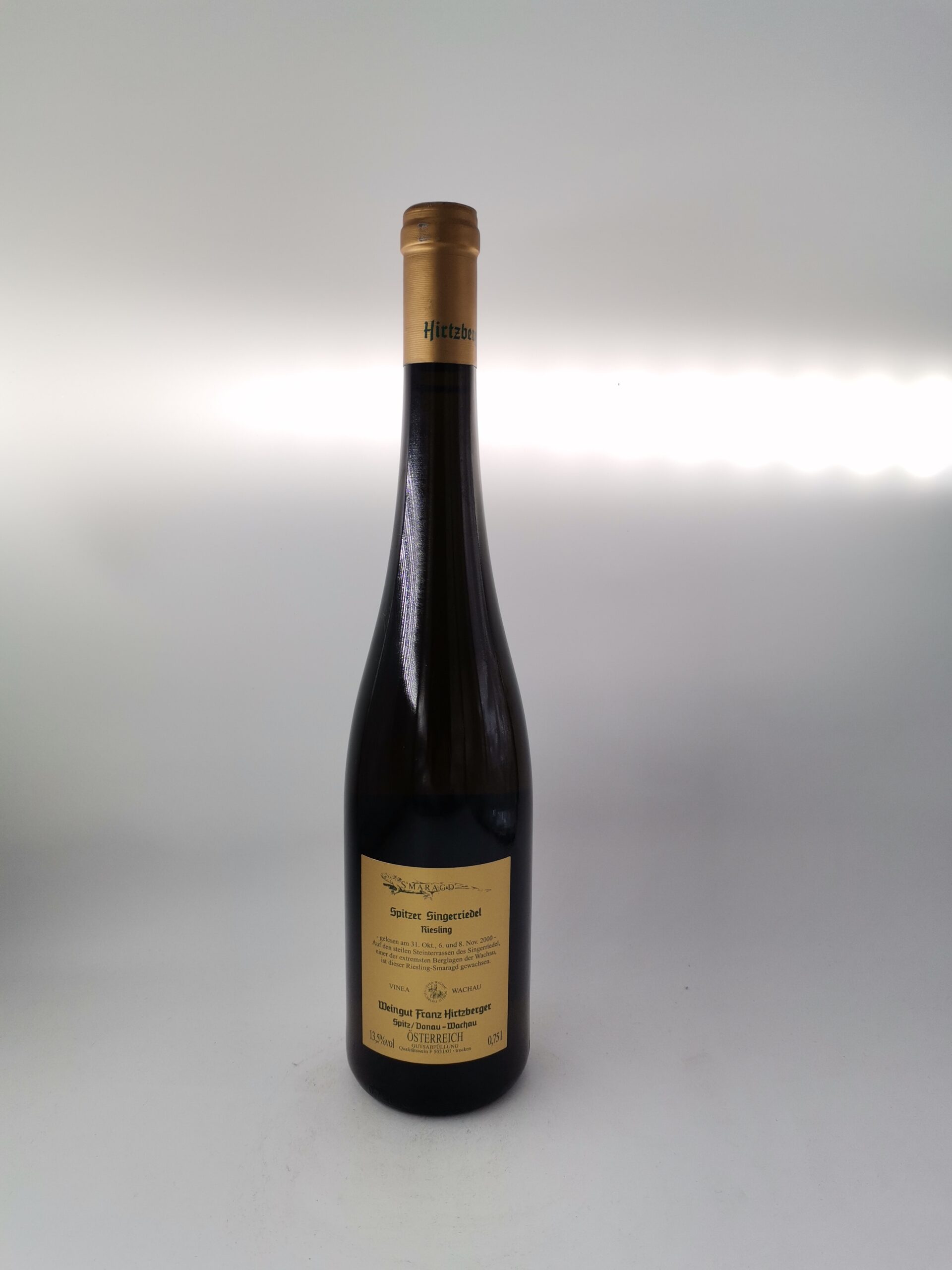 Franz Hirtzberger Singerriedel Riesling Smaragd 2000 – Bild 2