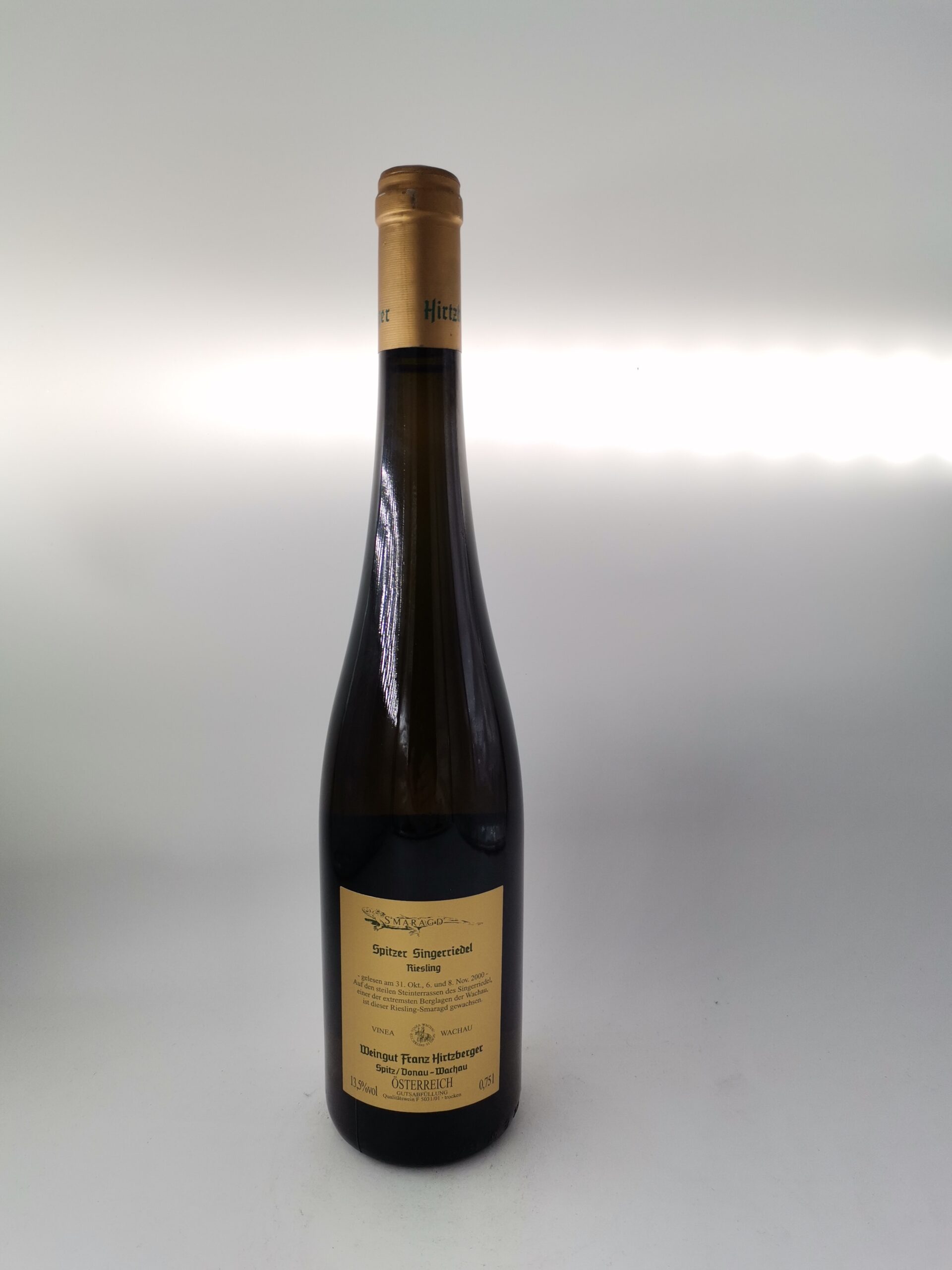 Franz Hirtzberger Singerriedel Riesling Smaragd 2000 – Bild 2