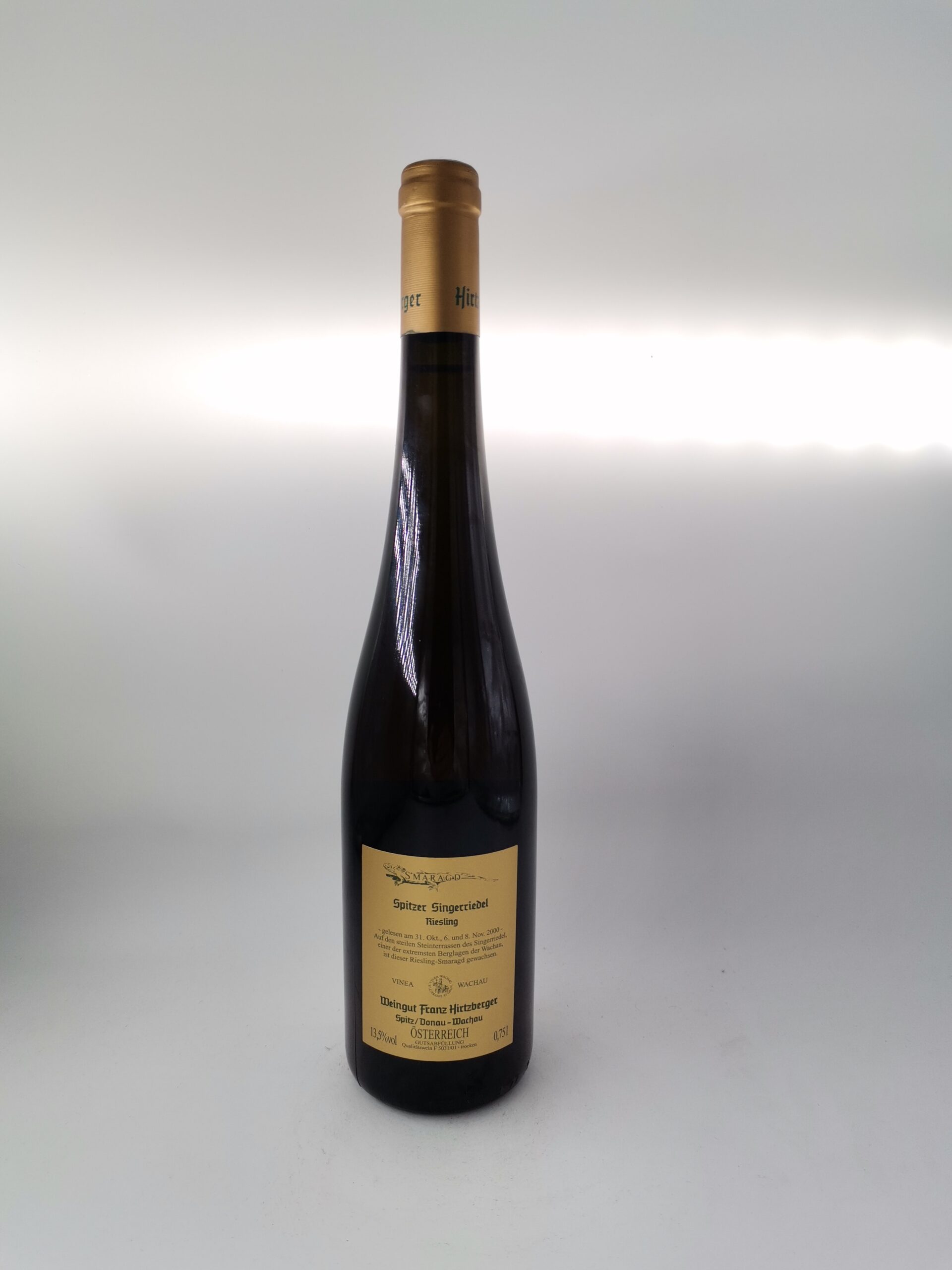 Franz Hirtzberger Singerriedel Riesling Smaragd 2000 – Bild 2