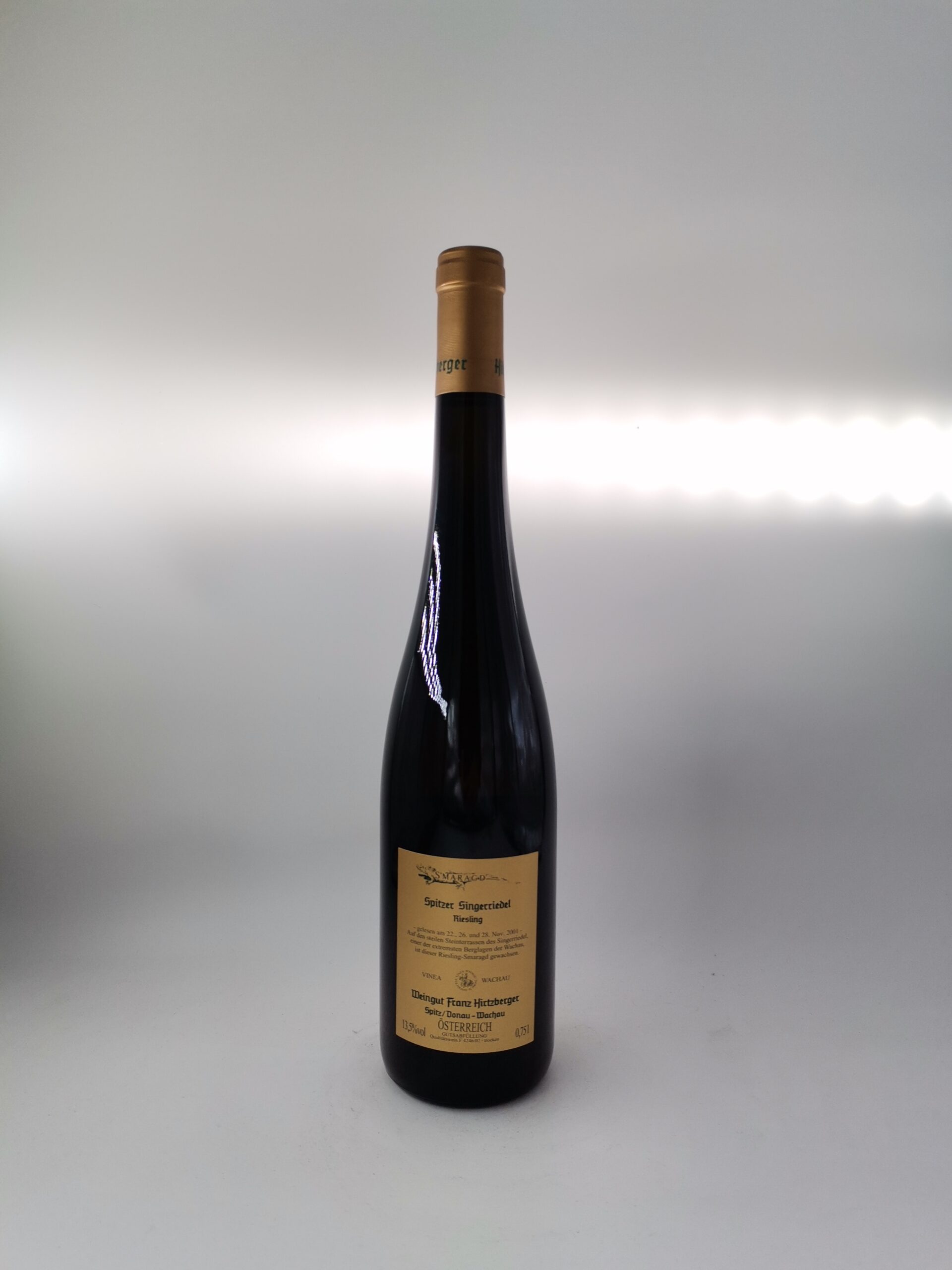 Franz Hirtzberger Singerriedel Riesling Smaragd 2001 – Bild 2