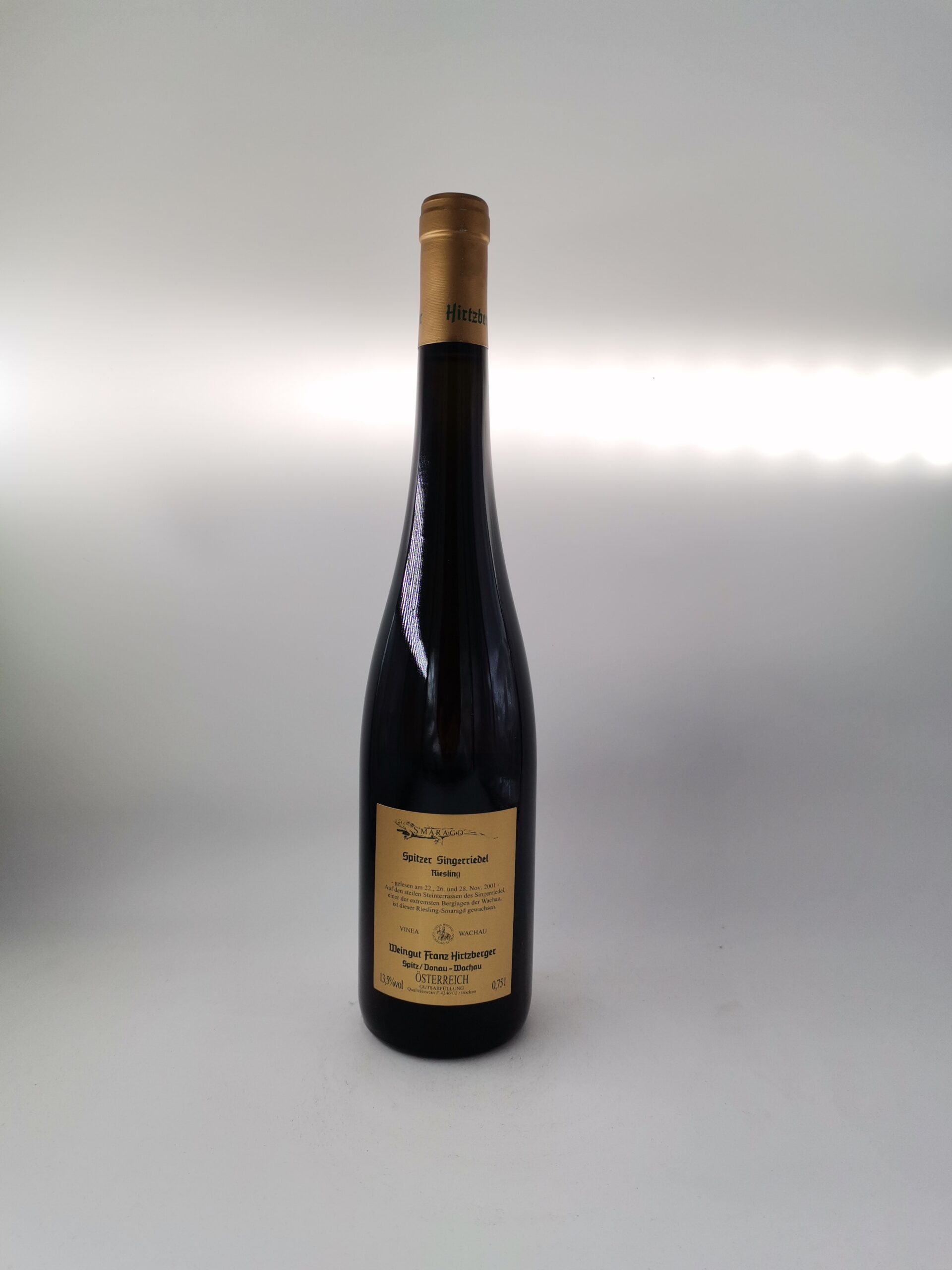 Franz Hirtzberger Singerriedel Riesling Smaragd 2001 – Bild 2