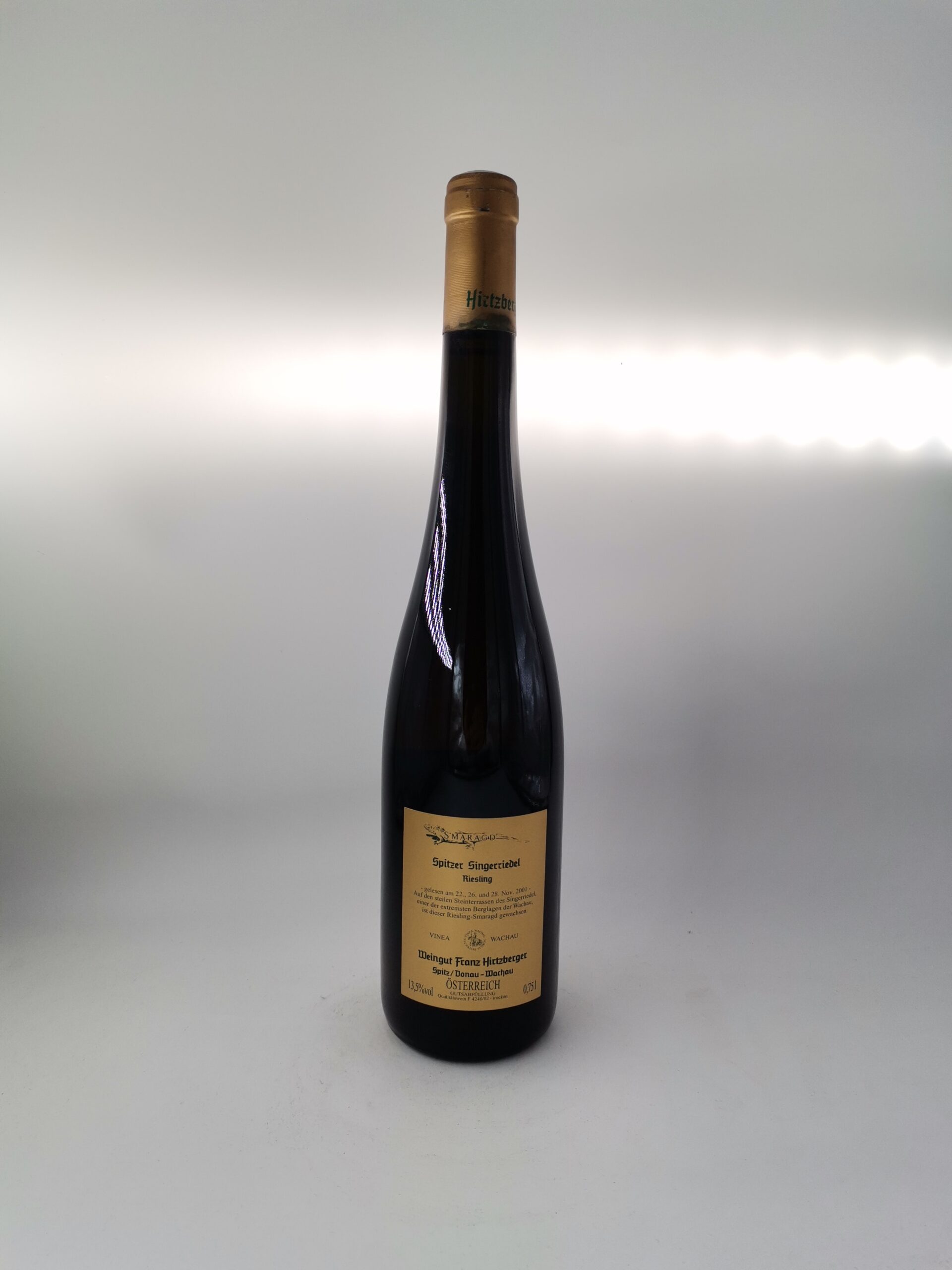 Franz Hirtzberger Singerriedel Riesling Smaragd 2001 – Bild 2