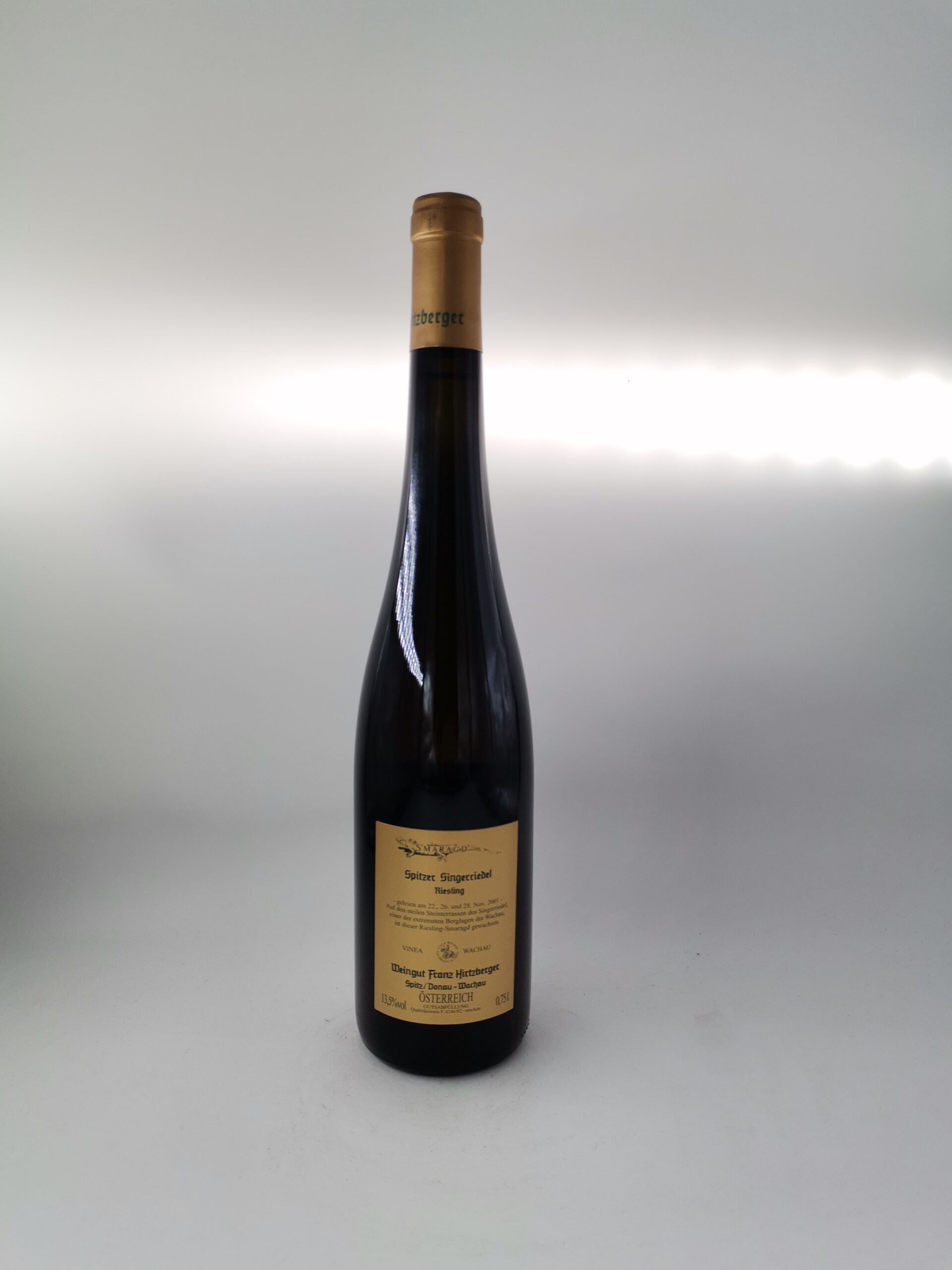 Franz Hirtzberger Singerriedel Riesling Smaragd 2001 – Bild 2