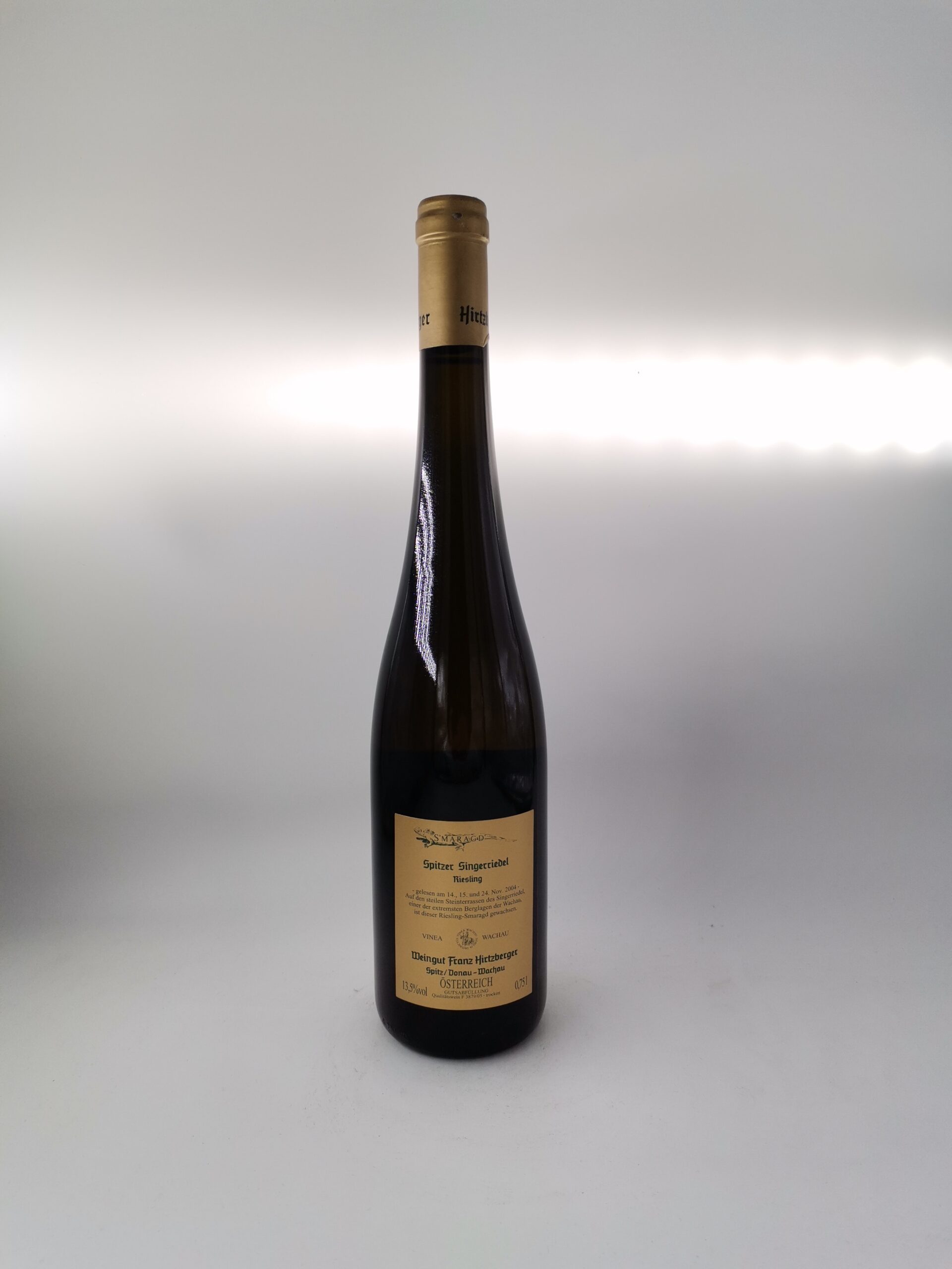 Franz Hirtzberger Singerriedel Riesling Smaragd 2004 – Bild 2