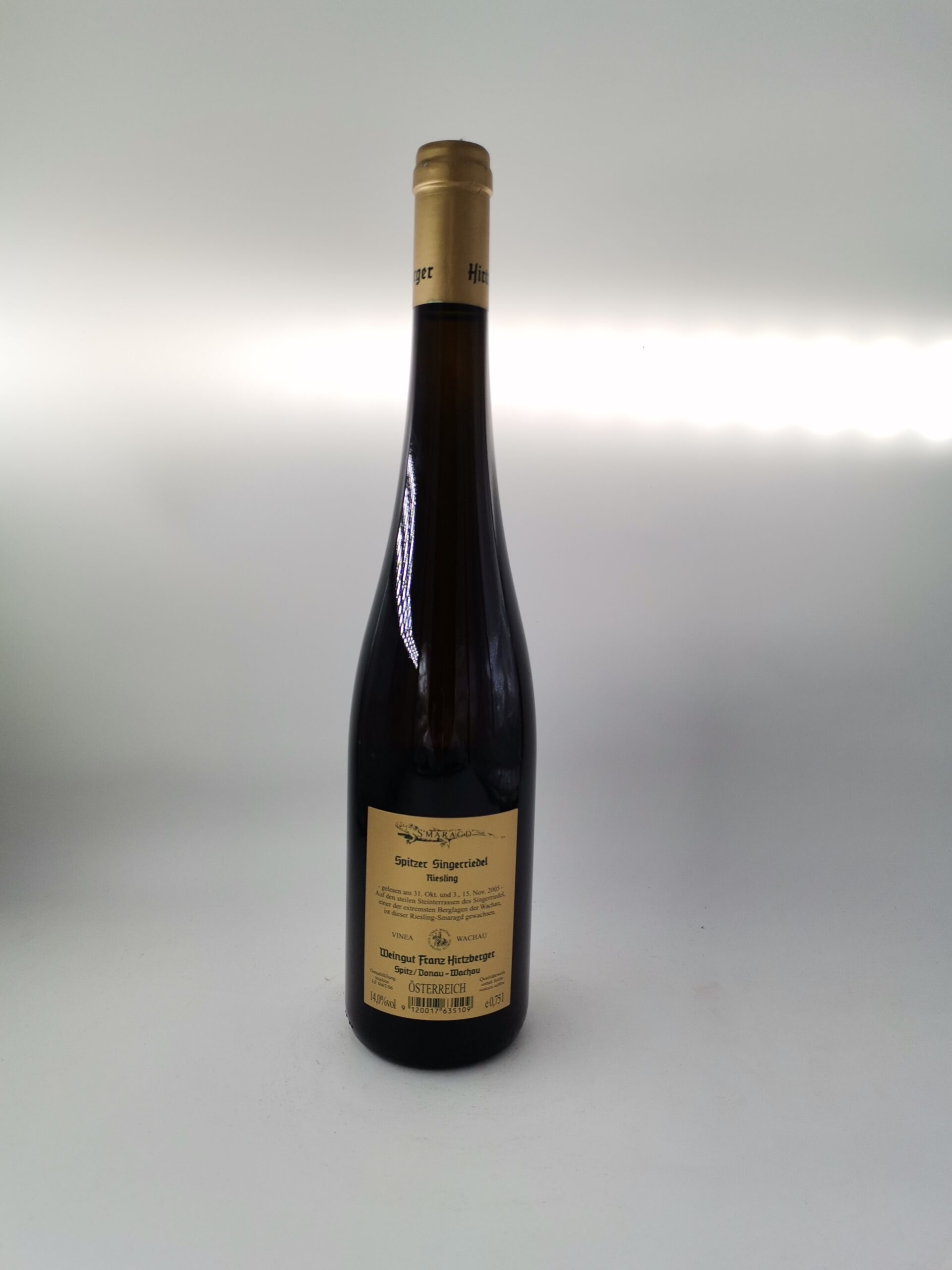 Franz Hirtzberger Singerriedel Riesling Smaragd 2005 – Bild 2