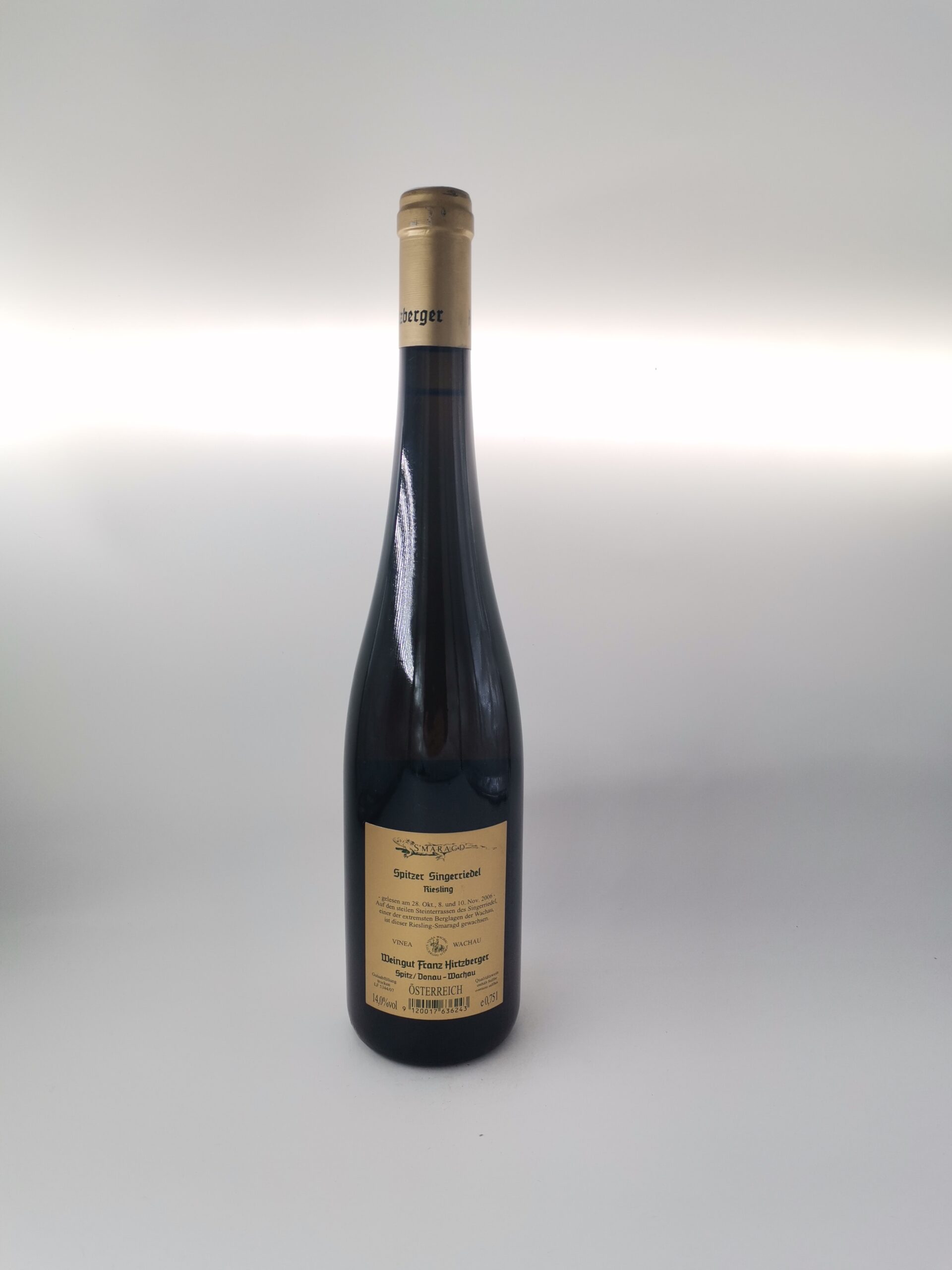 Hirtzberger, Franz Singerriedel Riesling Smaragd 2006 – Bild 2