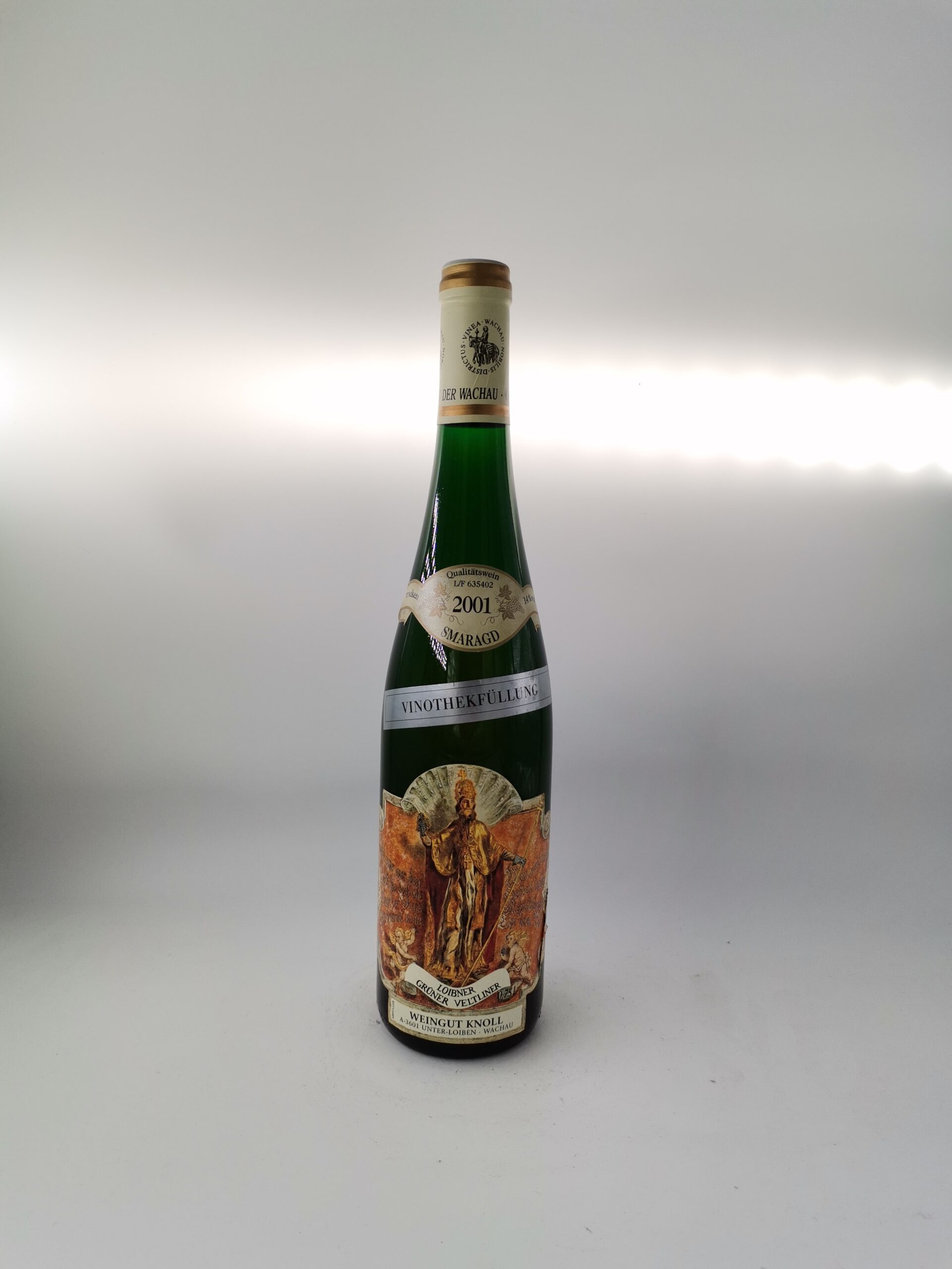 Emmerich Knoll Loibner Vinothekfüllung Grüner Veltliner Smaragd 2001