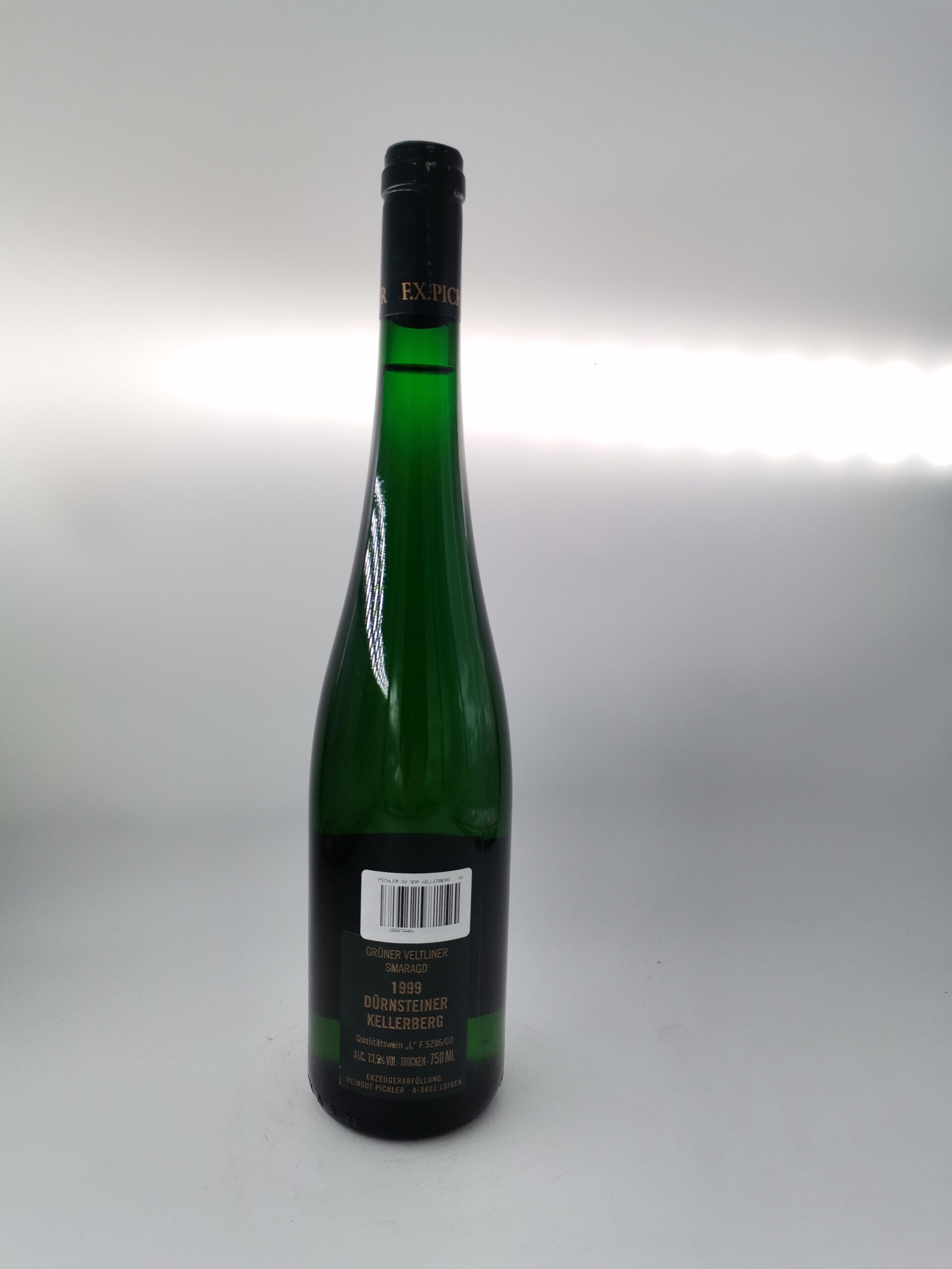 F.X. Pichler Dürnsteiner Kellerberg Grüner Veltliner Smaragd 1999 – Bild 2
