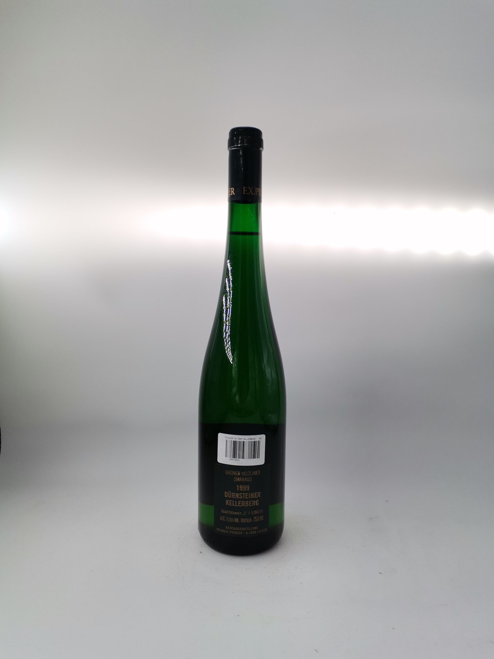 F.X. Pichler Dürnsteiner Kellerberg Grüner Veltliner Smaragd 1999 – Bild 2