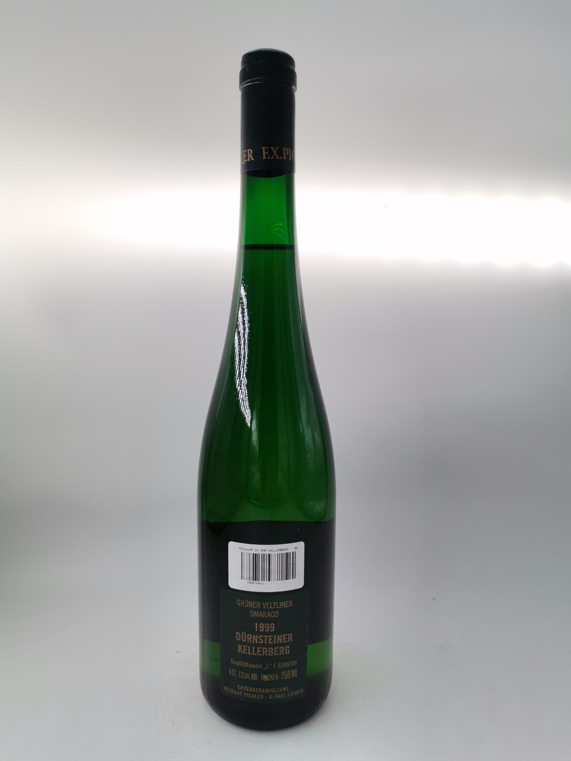 F.X. Pichler Dürnsteiner Kellerberg Grüner Veltliner Smaragd 1999 – Bild 2