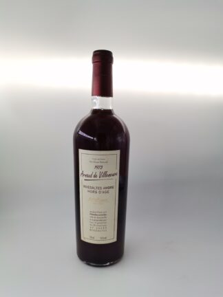 Arnaud de Villeneuve Rivesaltes Ambre Hors d'Age Vin Doux Naturel 1973