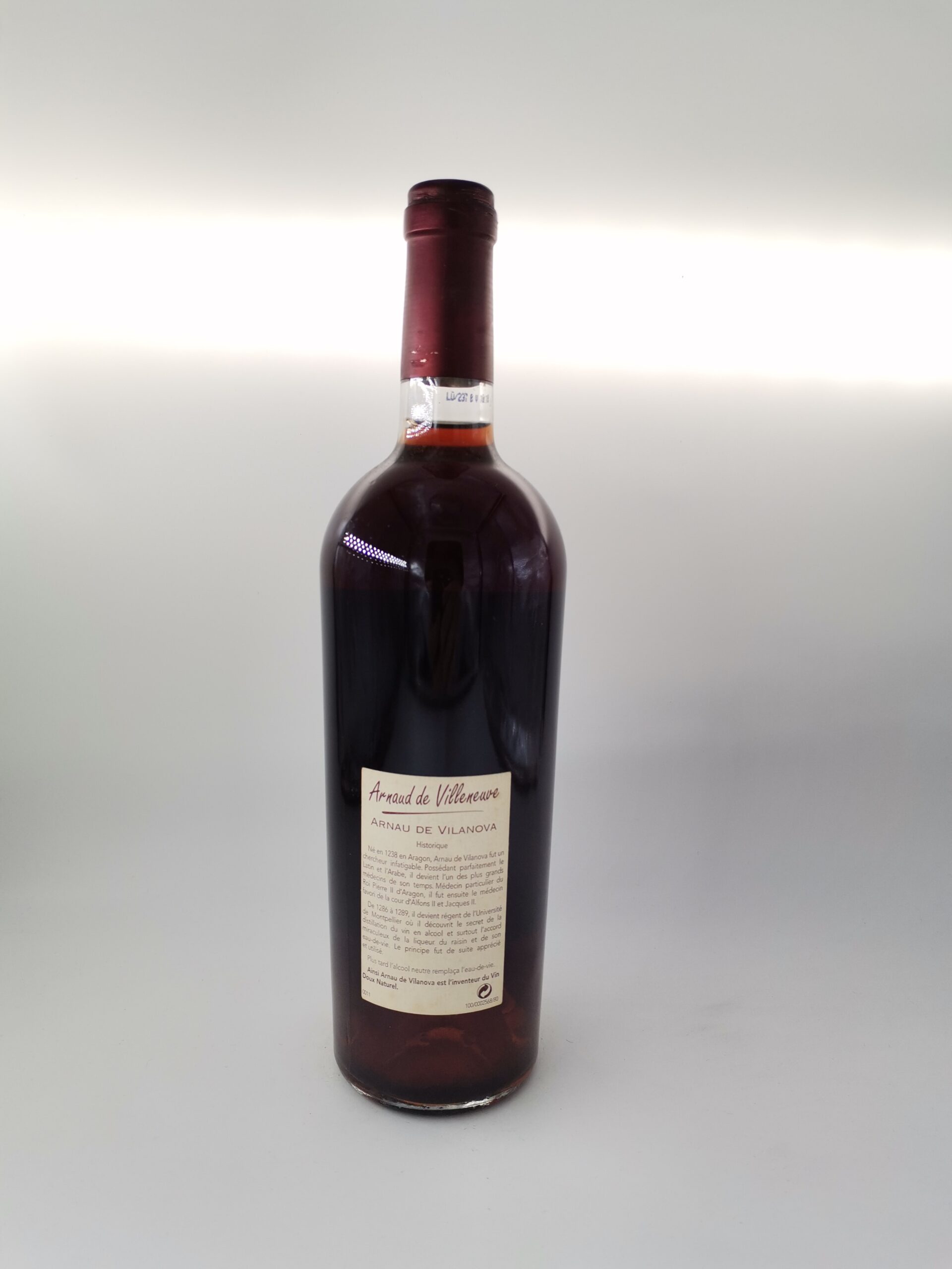 Arnaud de Villeneuve Rivesaltes Ambre Hors d'Age Vin Doux Naturel 1982 – Bild 2