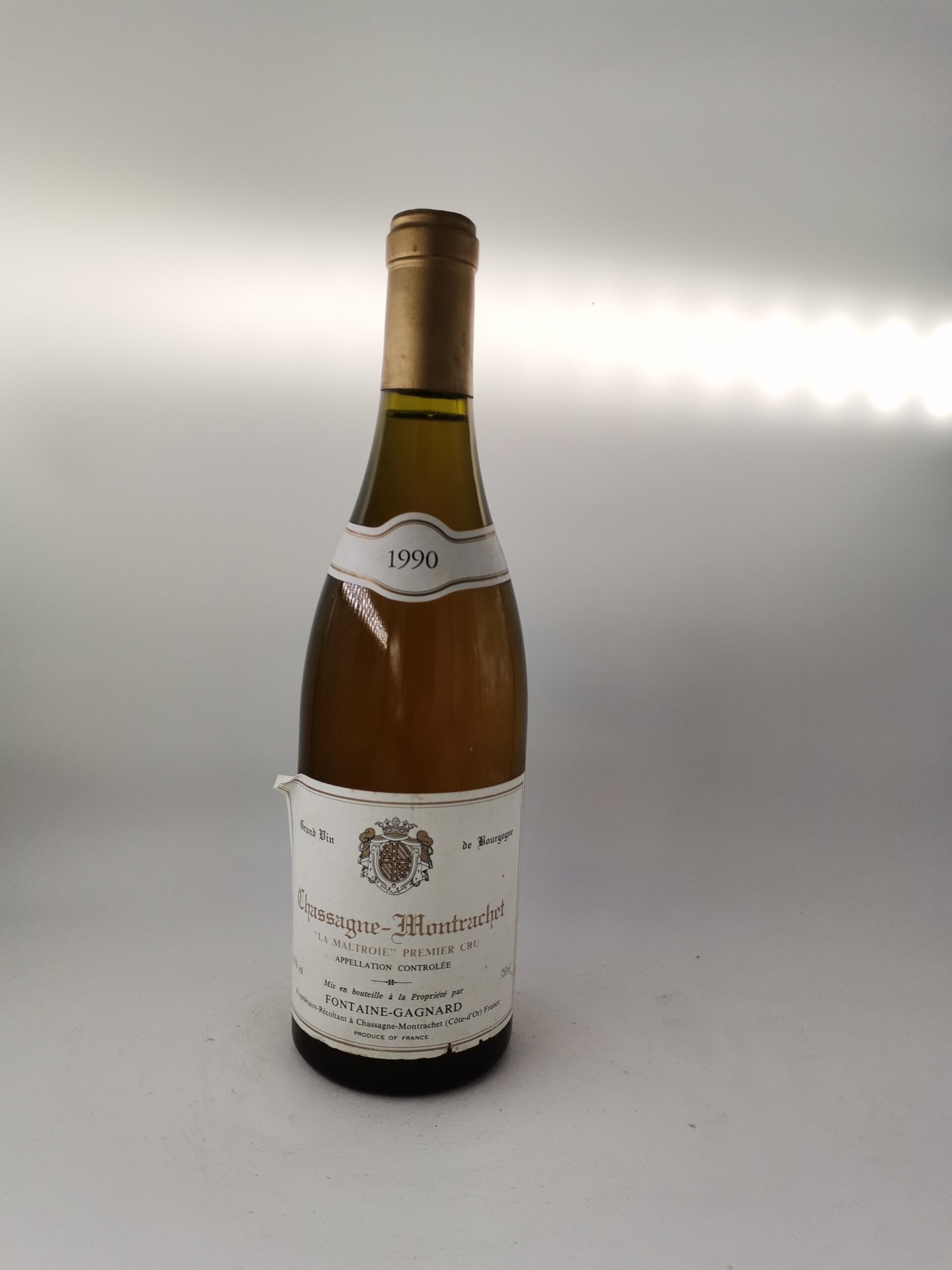 Fontaine-Gagnard Chassagne-Montrachet La Maltroie Premier Cru 1990
