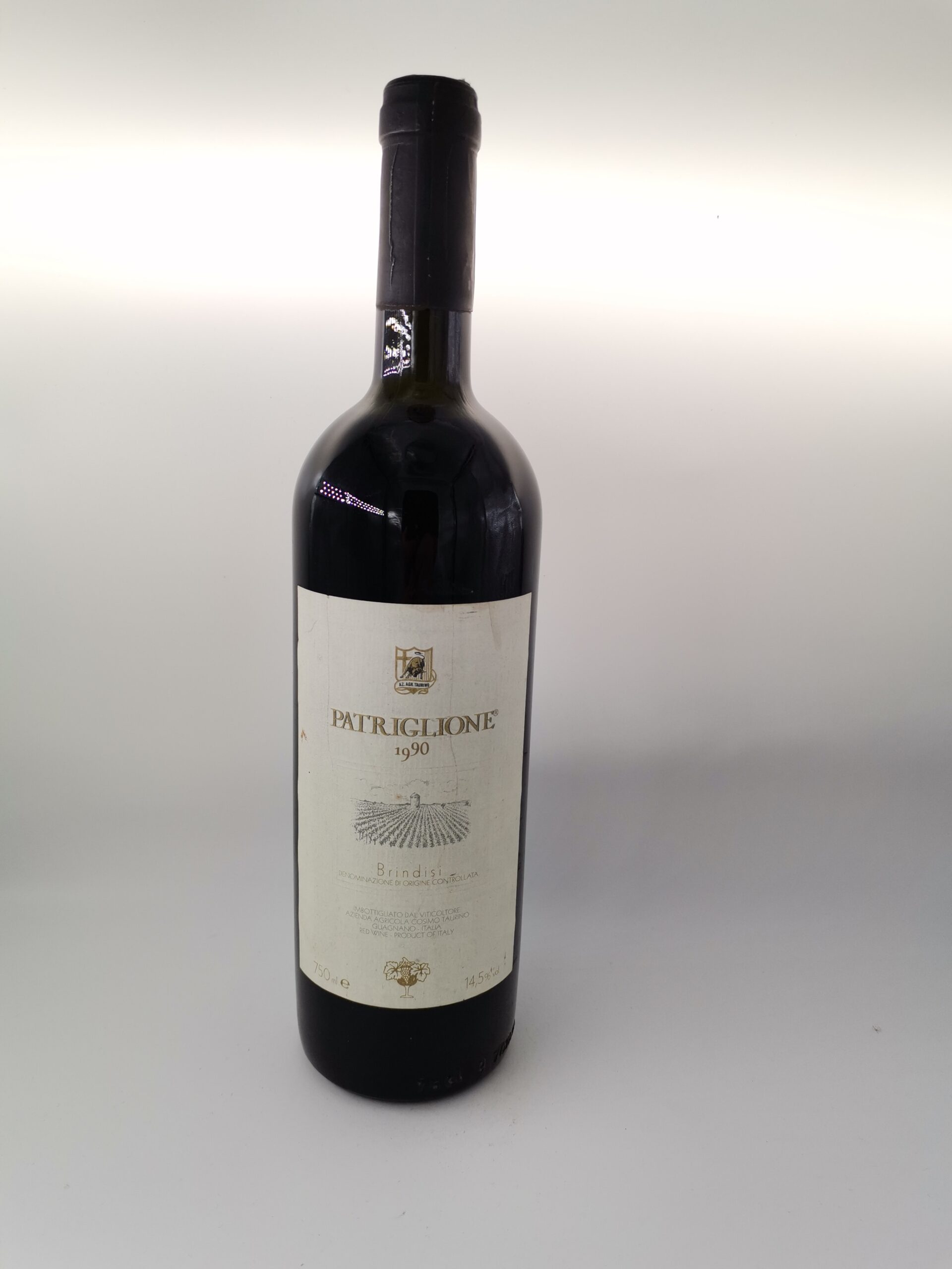 Taurino, Cosimo Patriglione Brindisi 1990