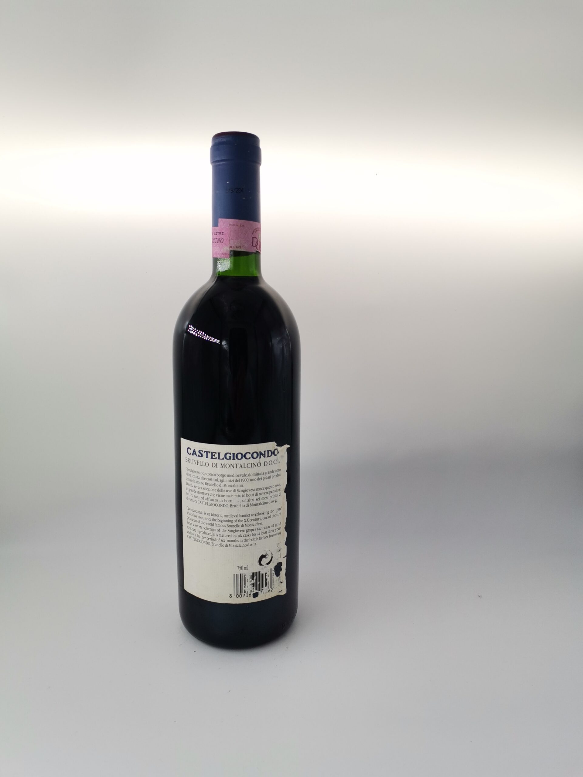 Marchesi Frescobaldi CastelGiocondo Brunello di Montalcino DOCG 1990 – Bild 2